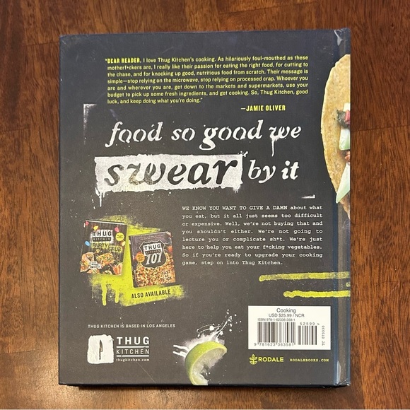 Thug Kitchen: The Official Cookbook: Eat Like You Give A F- Vulgar Vegan Recipes - Picture 2 of 5